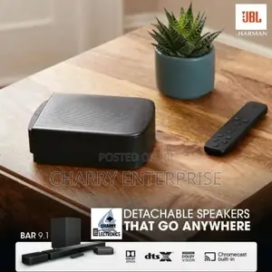 🪵JBL Sound Bar 9.1DTS X
 Chromecast Built -In