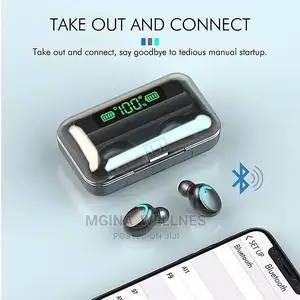 F9-5 Bluetooth Earphone With Power Bank