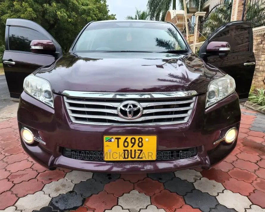 Toyota Vanguard 2010 Burgandy