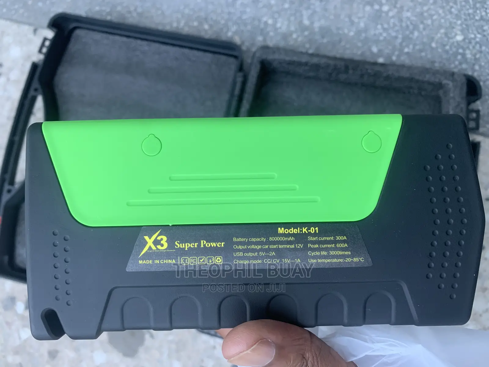Battery Booster Jumpstart