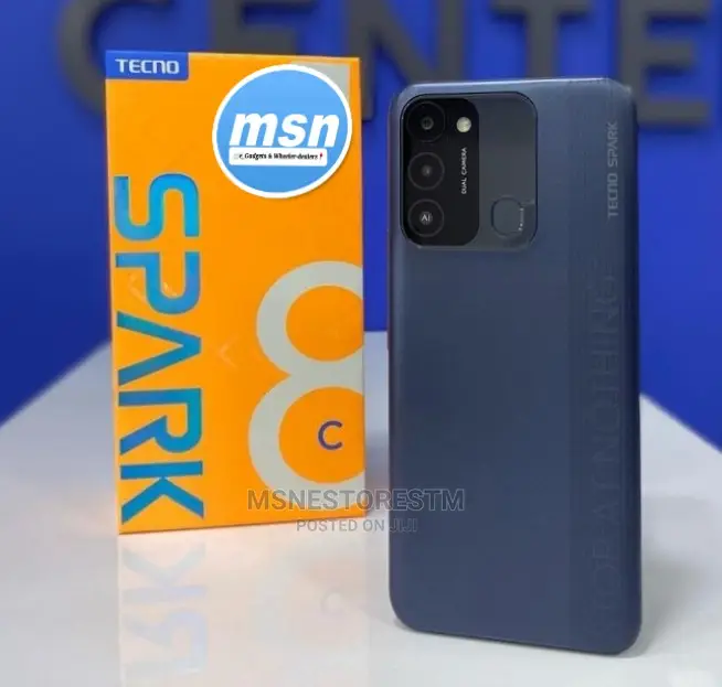 New Tecno Spark 8C 64 GB Black