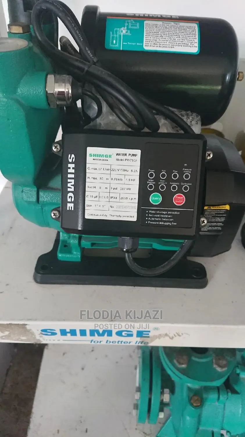 Automatic Pump,With Pressure Control