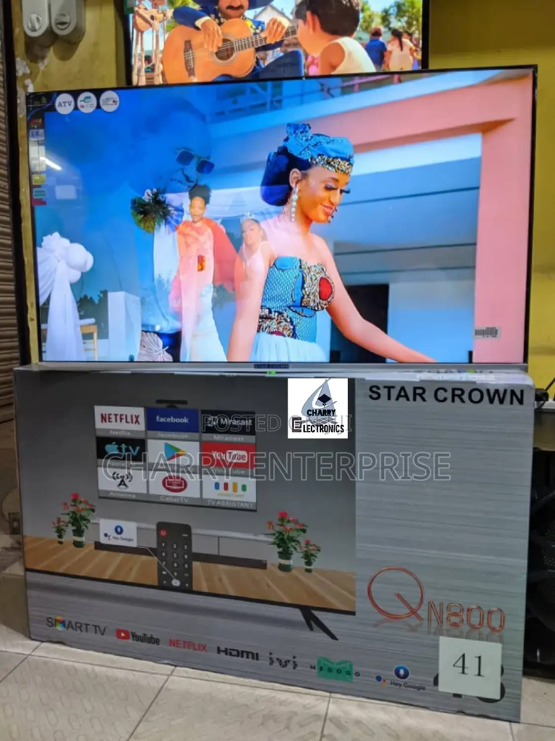 STAR CROWN Tv QN 80041 Inch Led Normal Tv