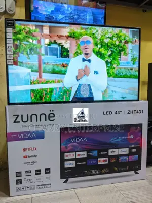 ZUNNE Smart Vidaa Tv 43 Inch Model No:- Zht431