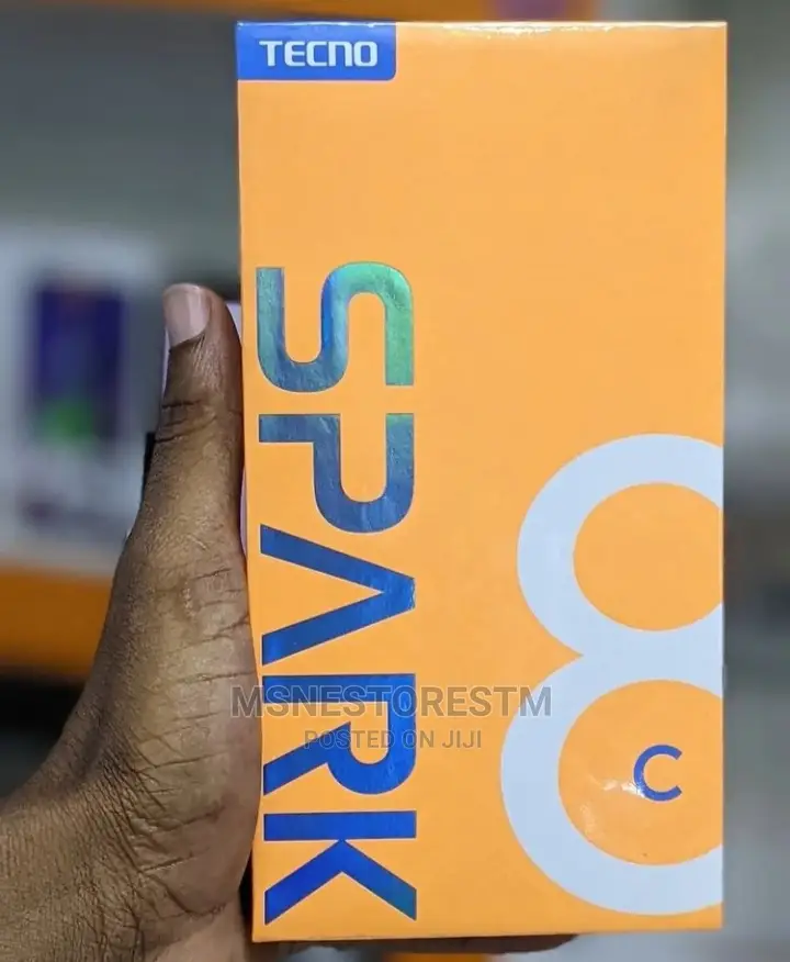 New Tecno Spark 8C 64 GB Black