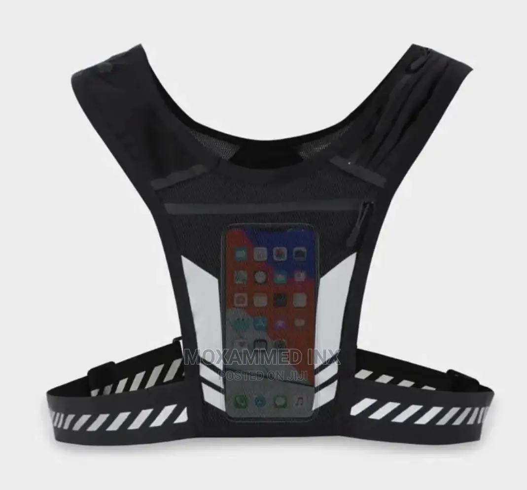 Running Vest With Pocket and Reflector