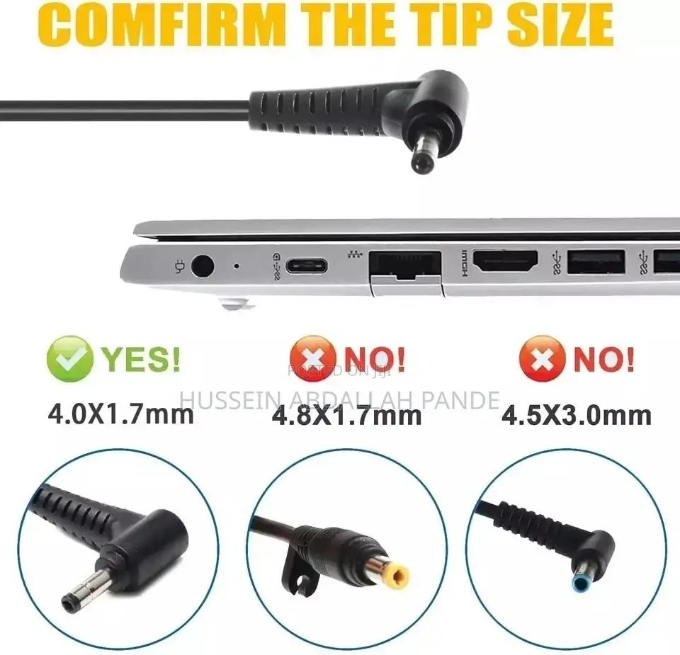 Lenovo Genuine 20V 3.25A Laptop Adapter for Lenovo Ideapad