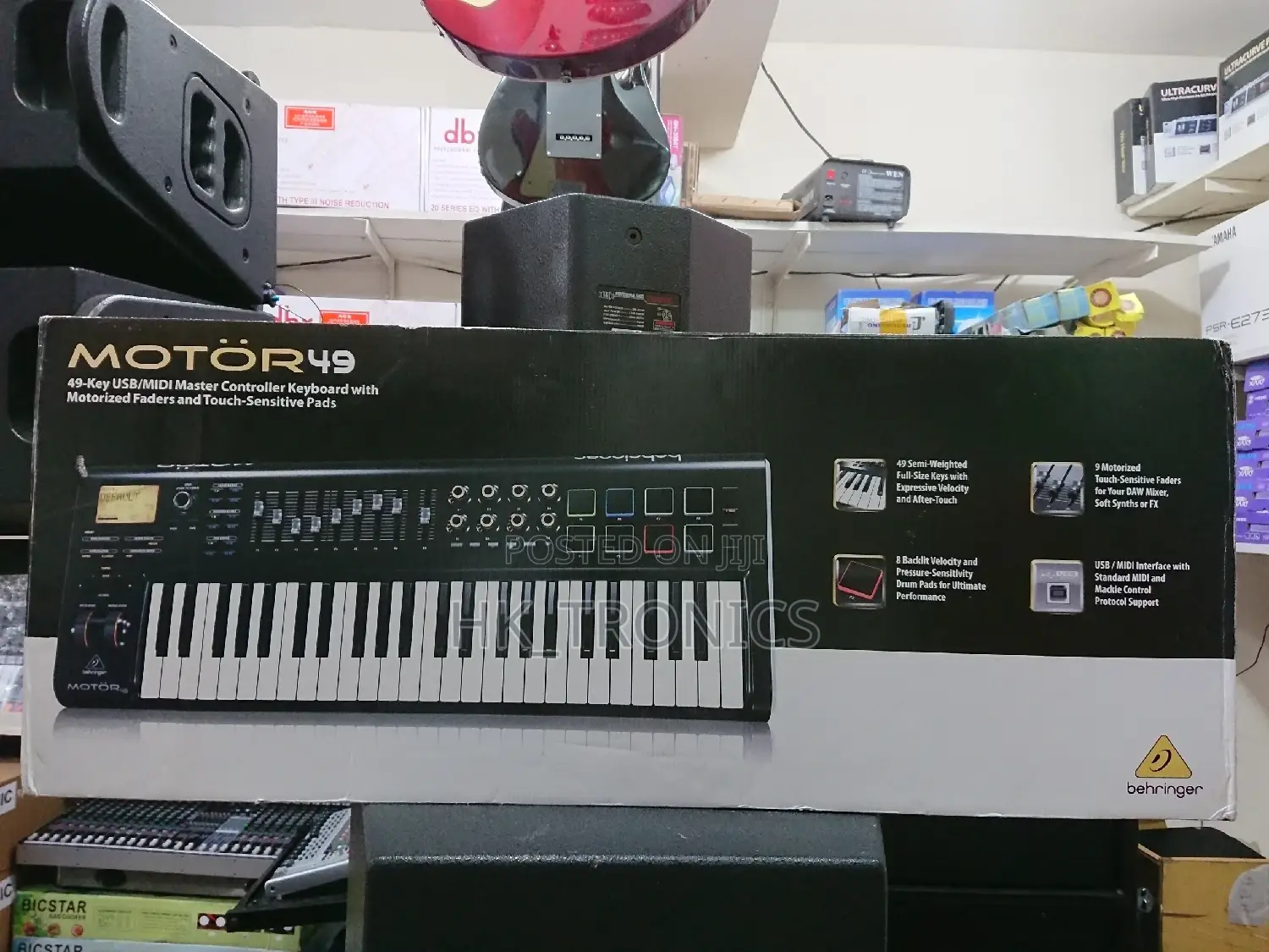 Behringer Motor 49 USB/MIDI Controller Keyboard