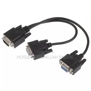 VGA 15pin Male to 2 VGA Svga Female Adapter Splitter