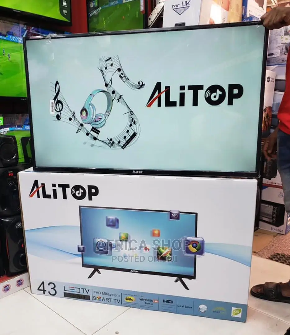 Alitop 43"Inch Smart Tv Latest
