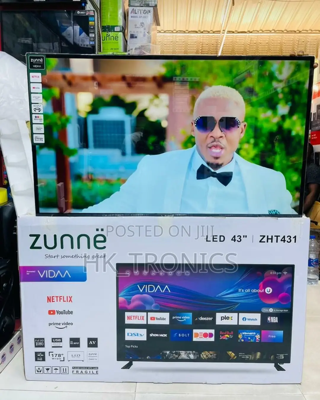 Zunnè Smart TV Vidaa