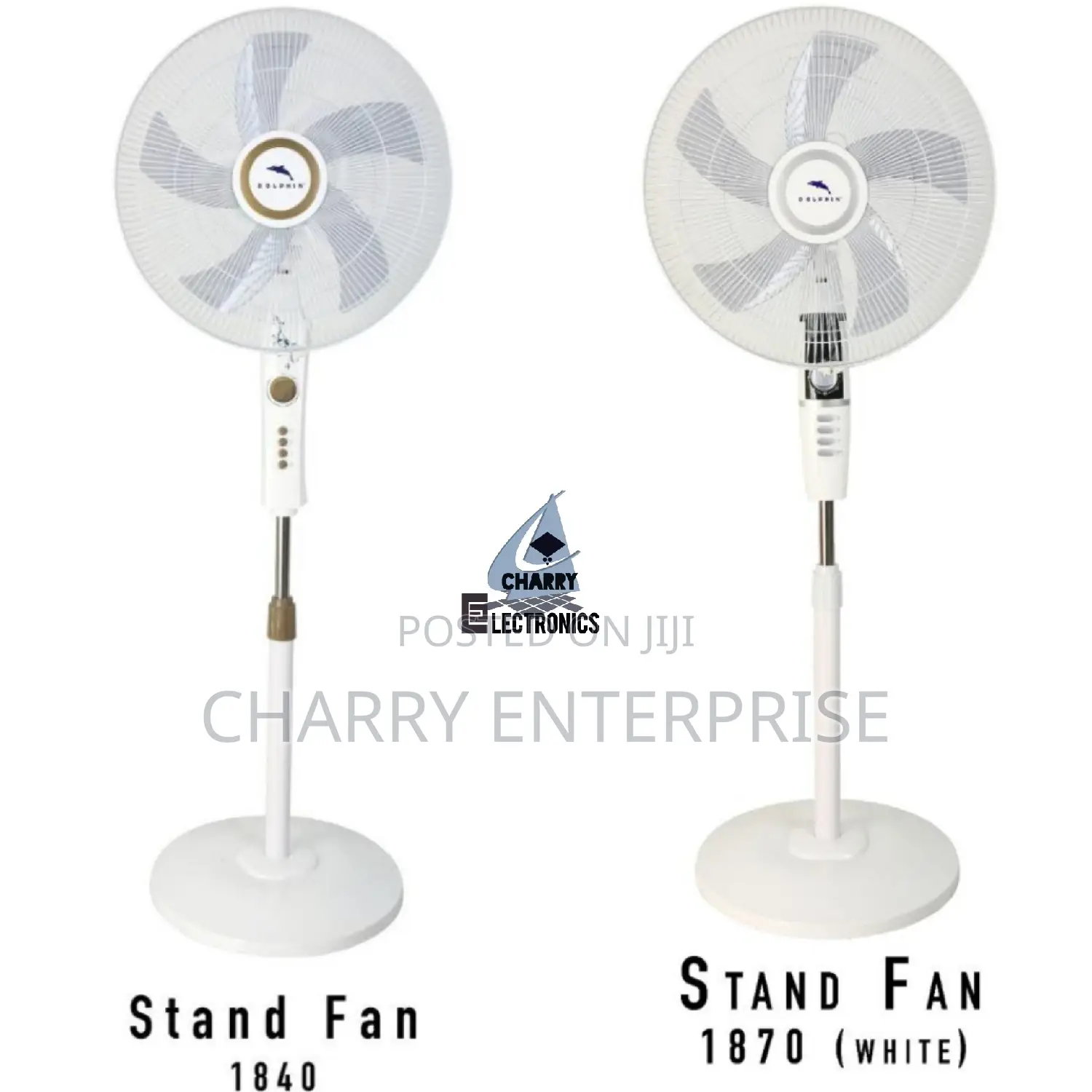 🪵Dolphin Stand Fan Durable