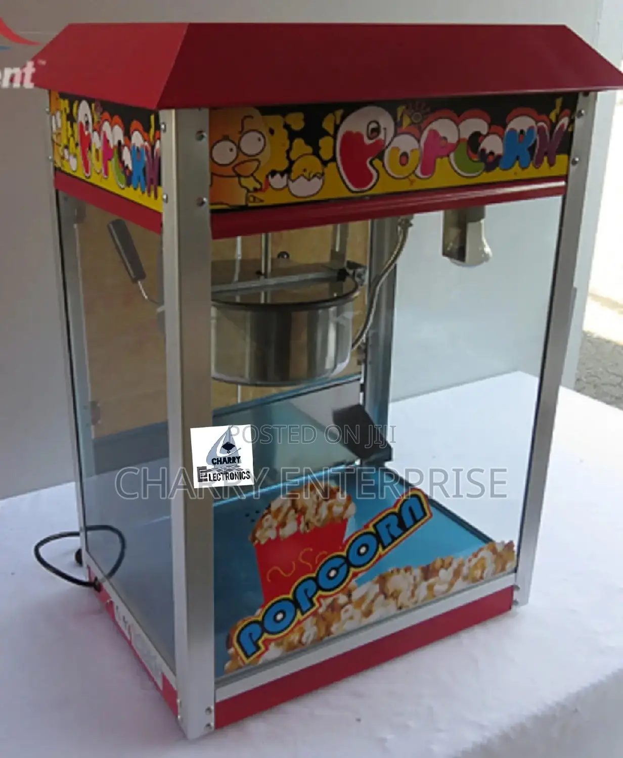 Popcorn Mashine 
Compact Space
Easy Handling