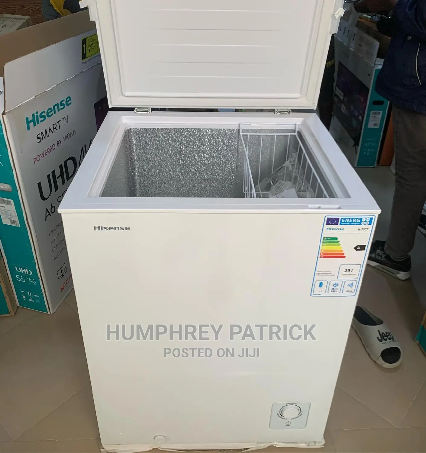Hisence Chest Freezer 150 Liters