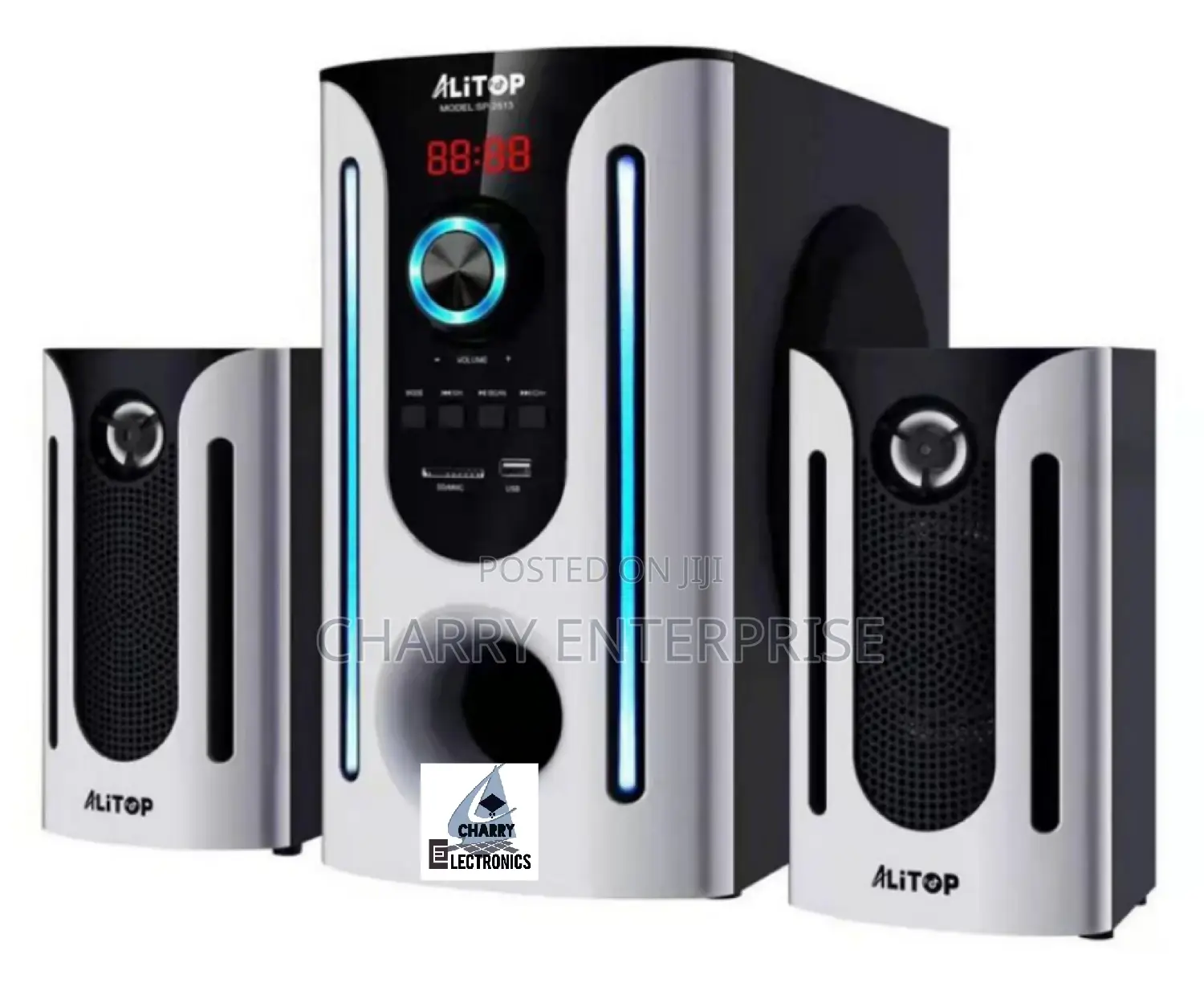 🪵Alitop Subwoofer FM Radio
Bluetooth USB Aux