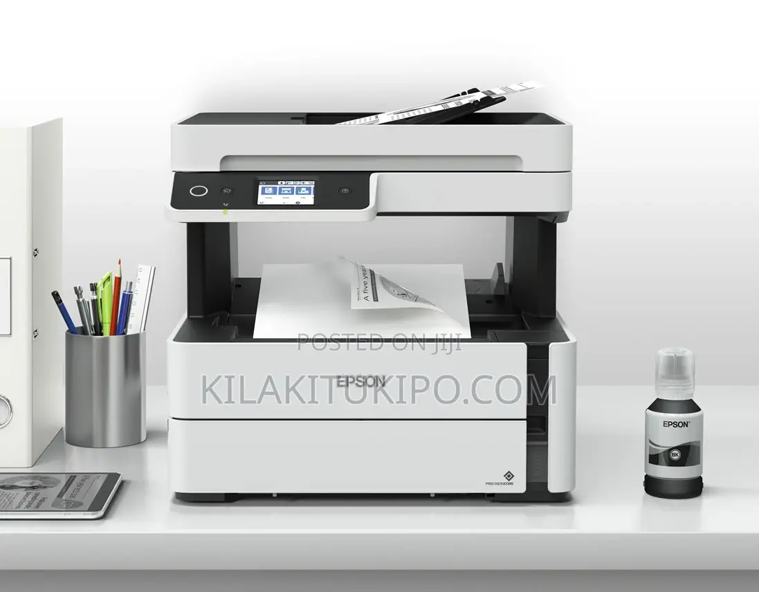 EPSON Networked Multfunction Mono Printer With Fax M3180