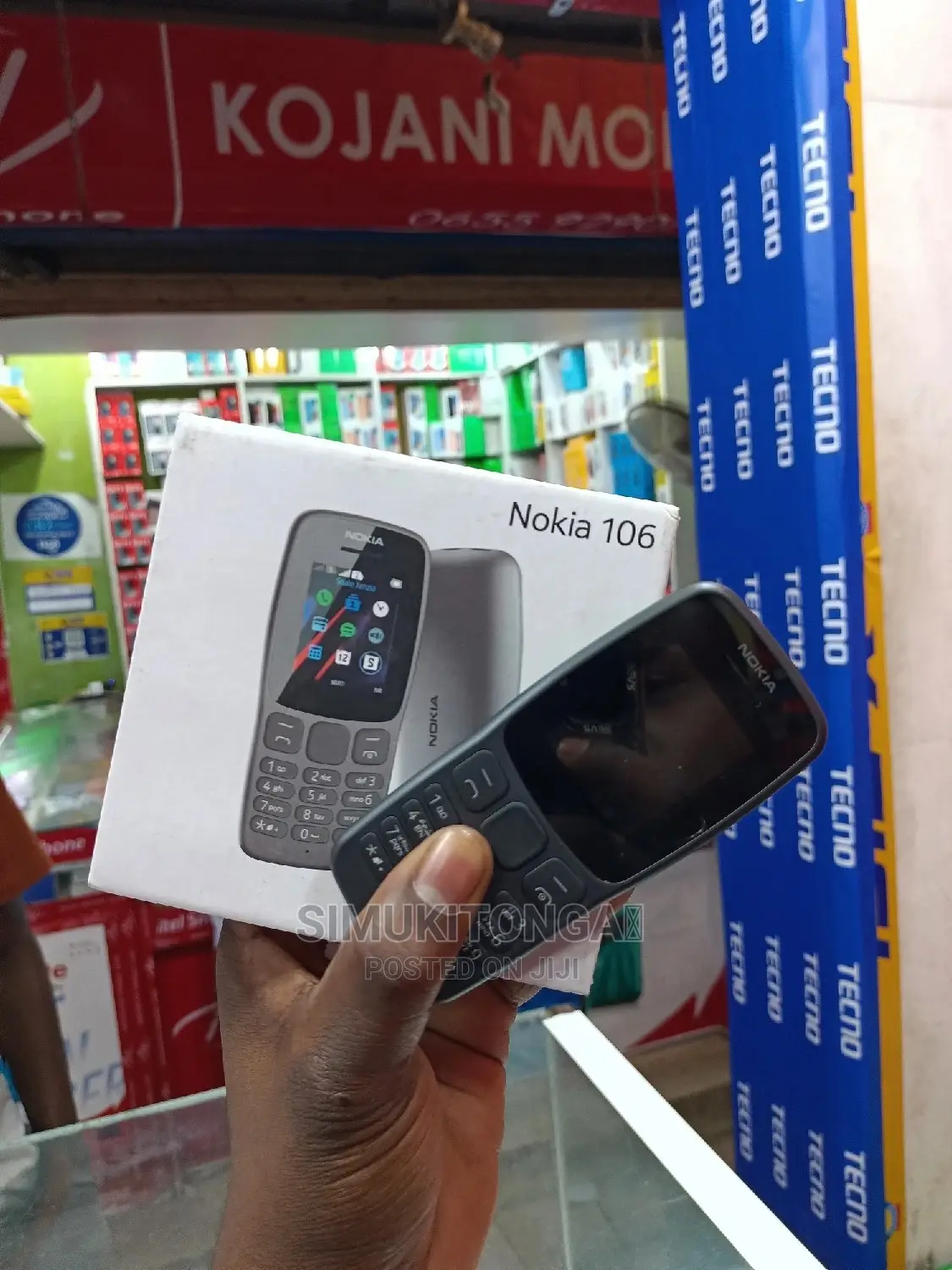 New Nokia 106 Black