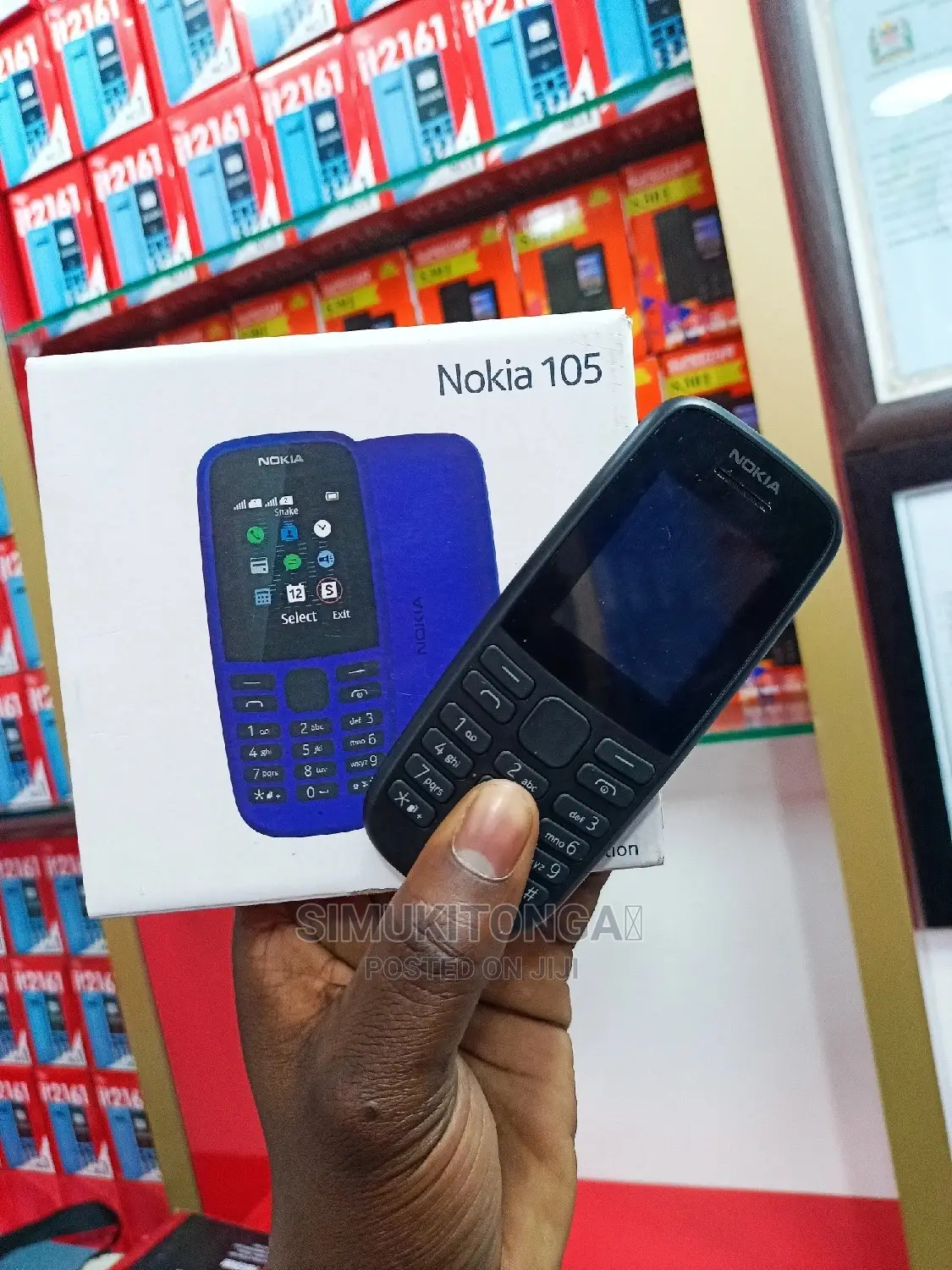 New Nokia 105 Black