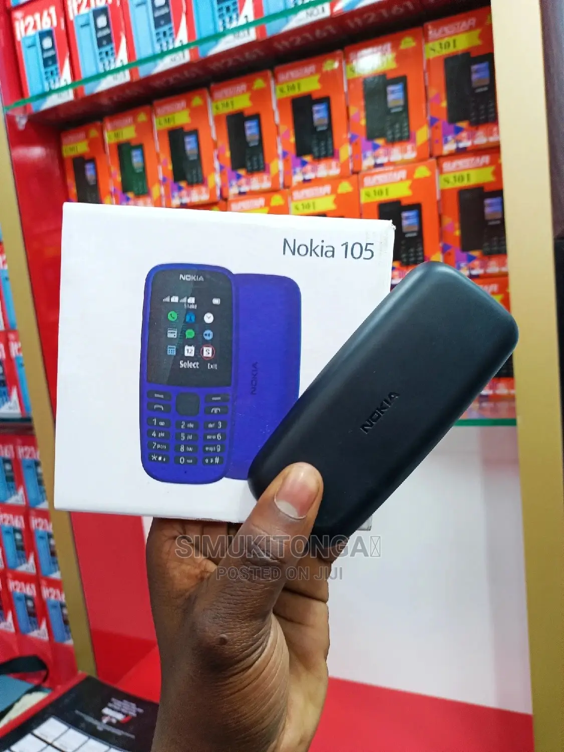 New Nokia 105 Black