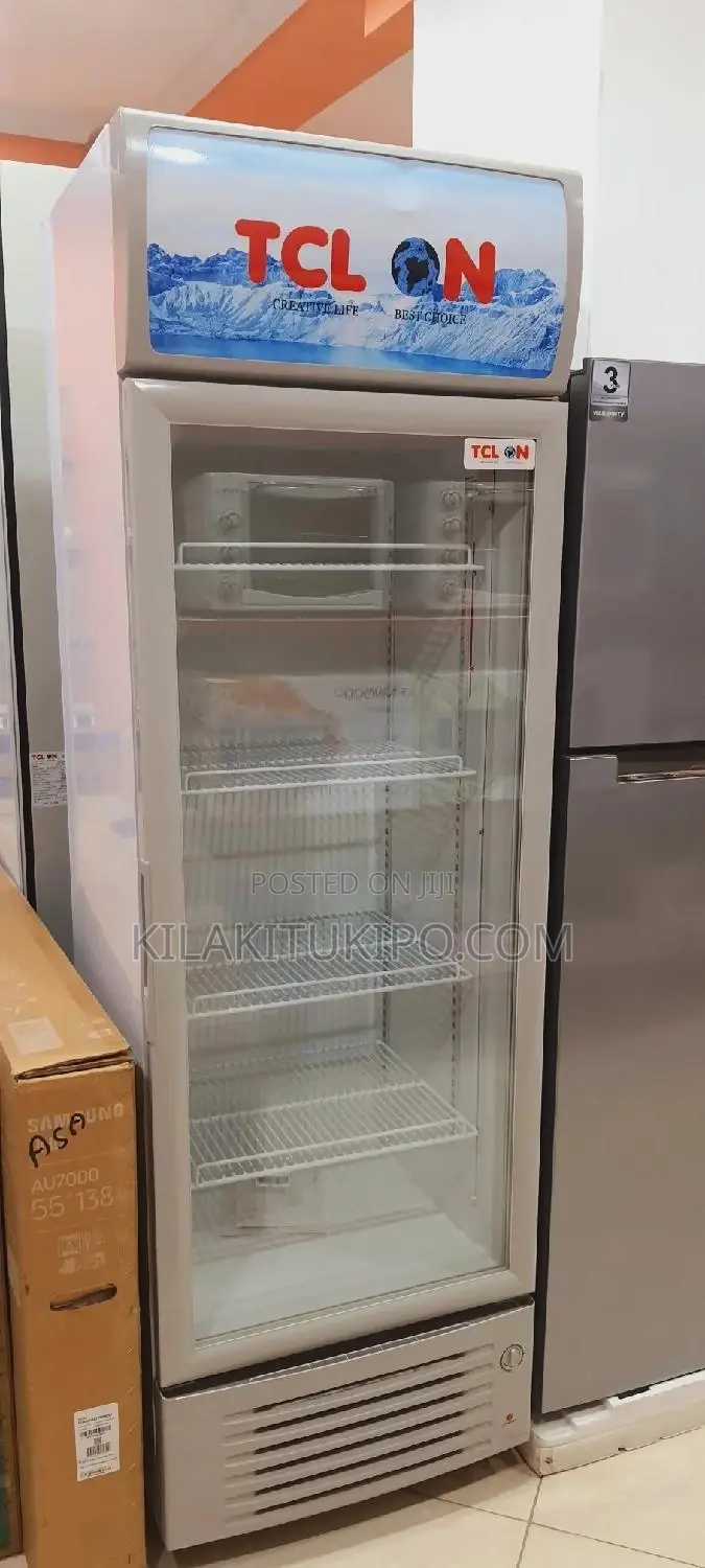 Tcl/Hitachi Glass Door Refrigerator 317L