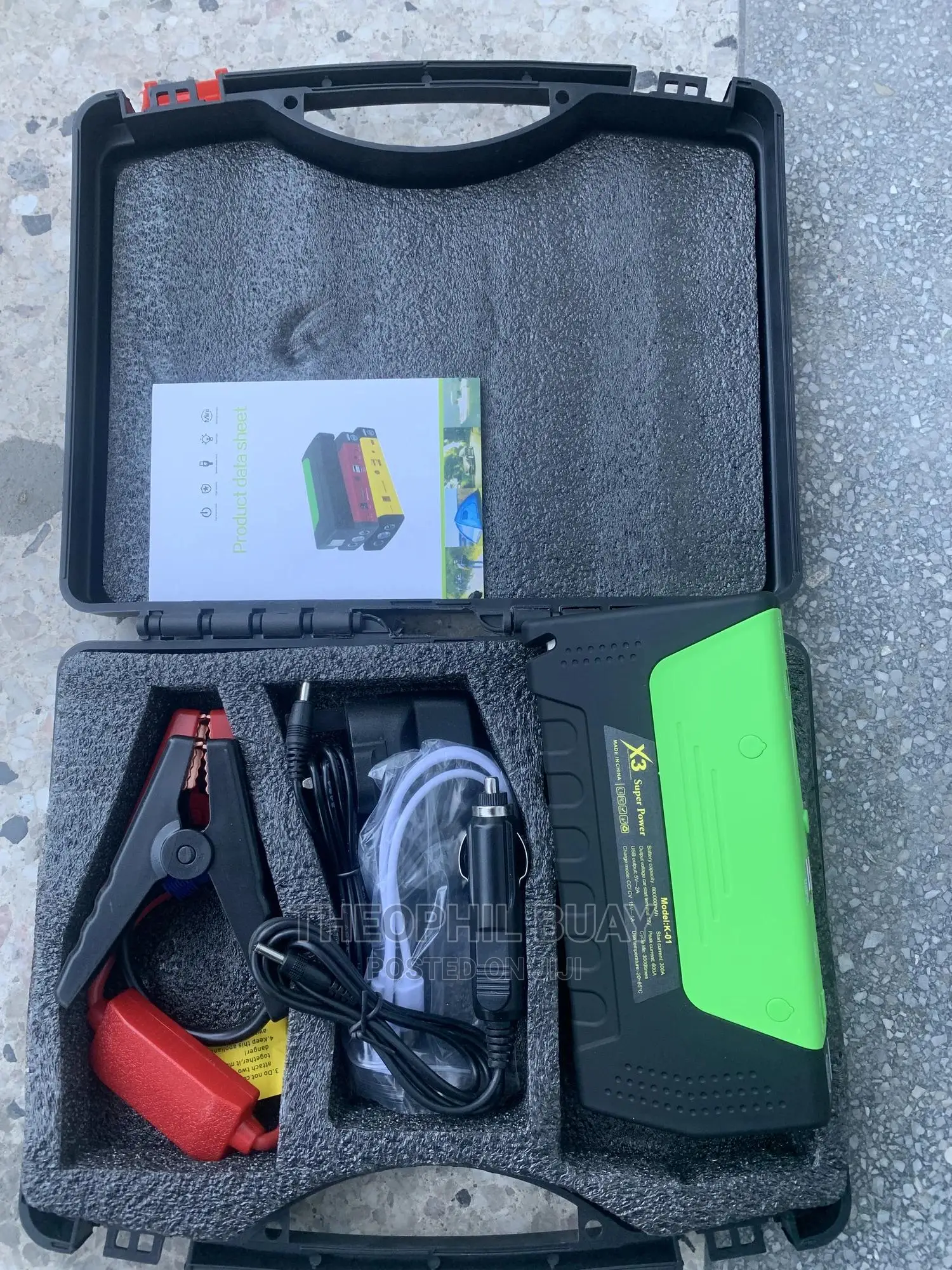 Battery Booster Jumpstart