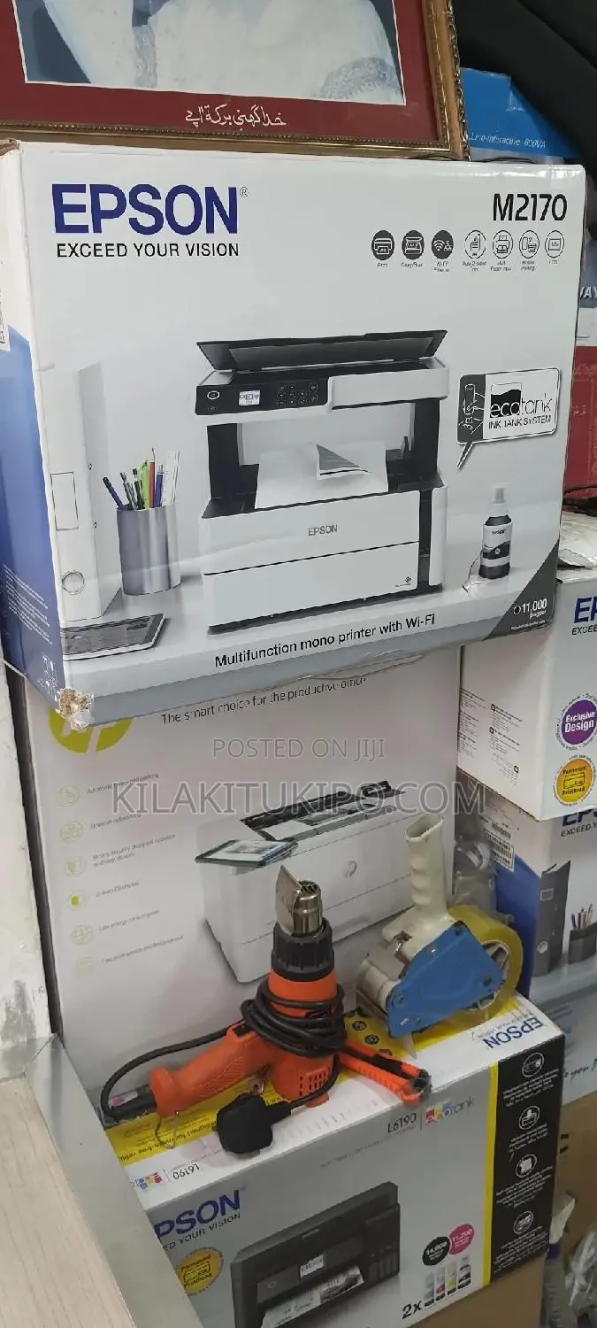 EPSON Multfunction Mono Printer With Wifi M2170