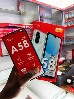 New Itel A58 Lite 32 GB Black