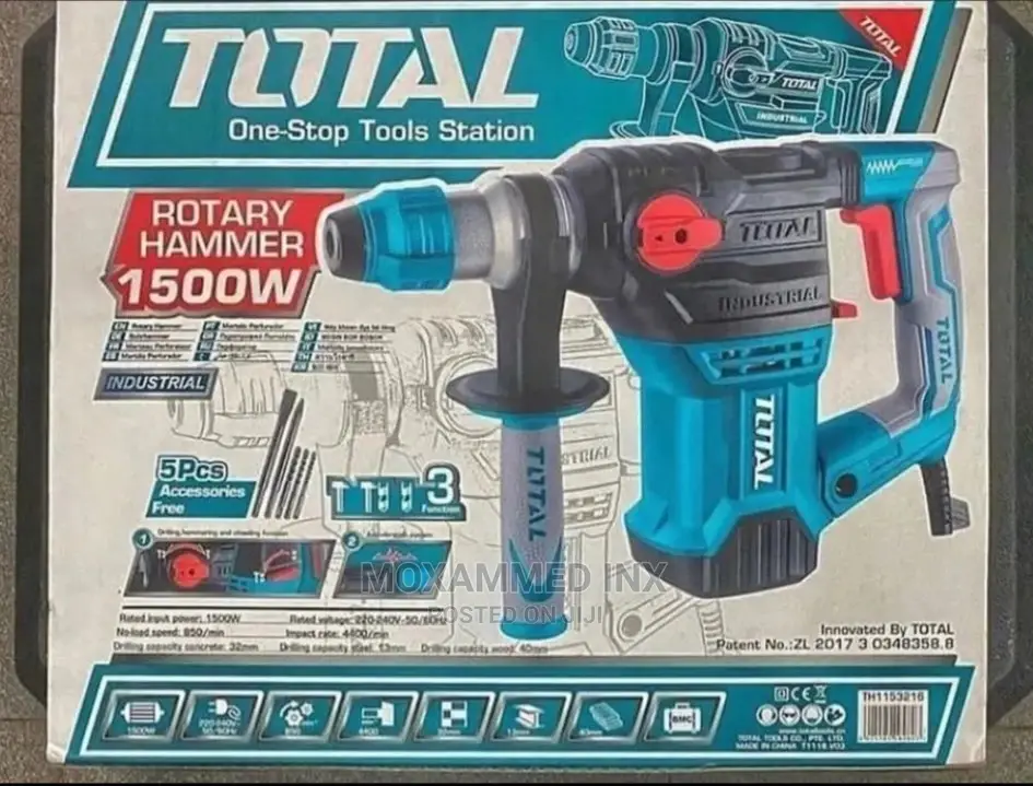 Total Rotary Hammer 1500watts