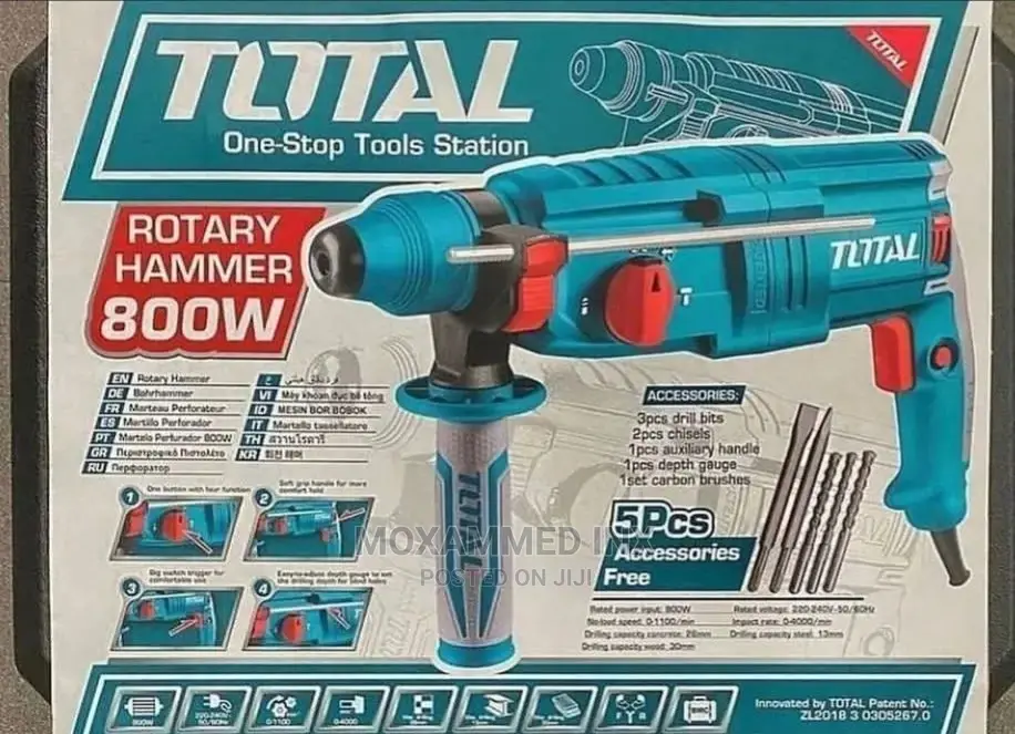 Total Rotary Hammer 800watts
