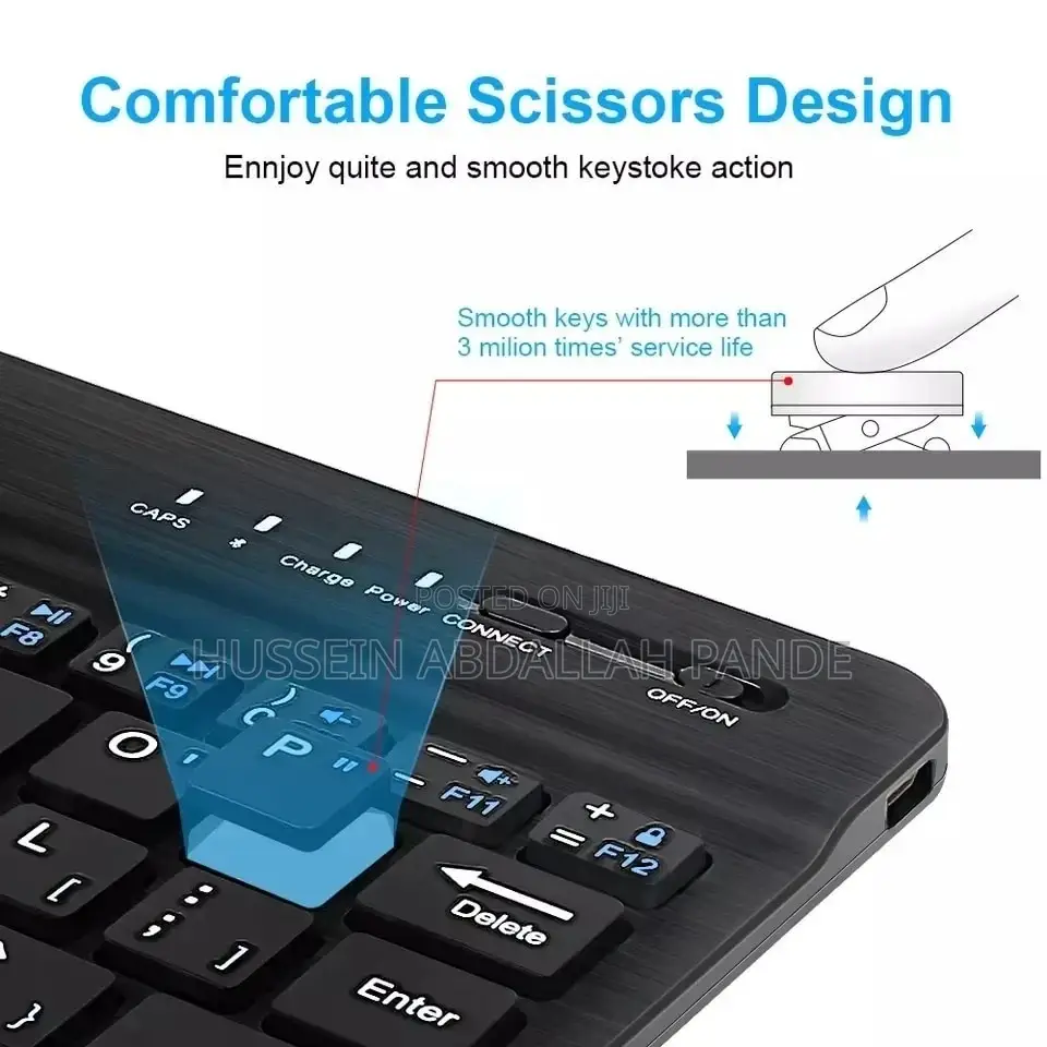 Bluetooth Rechargable Keyboard