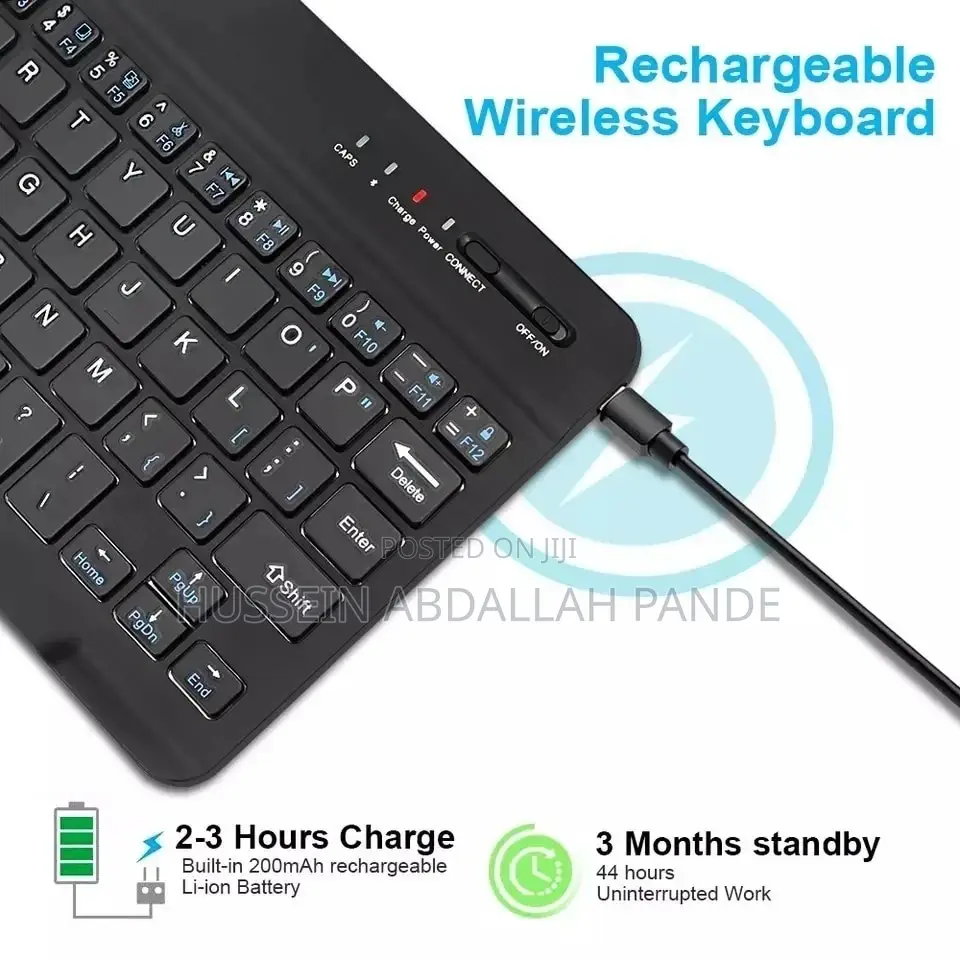 Bluetooth Rechargable Keyboard