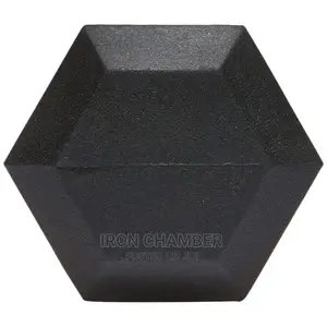 Hex Rubber Dumbbells 2.5kg (Pair)