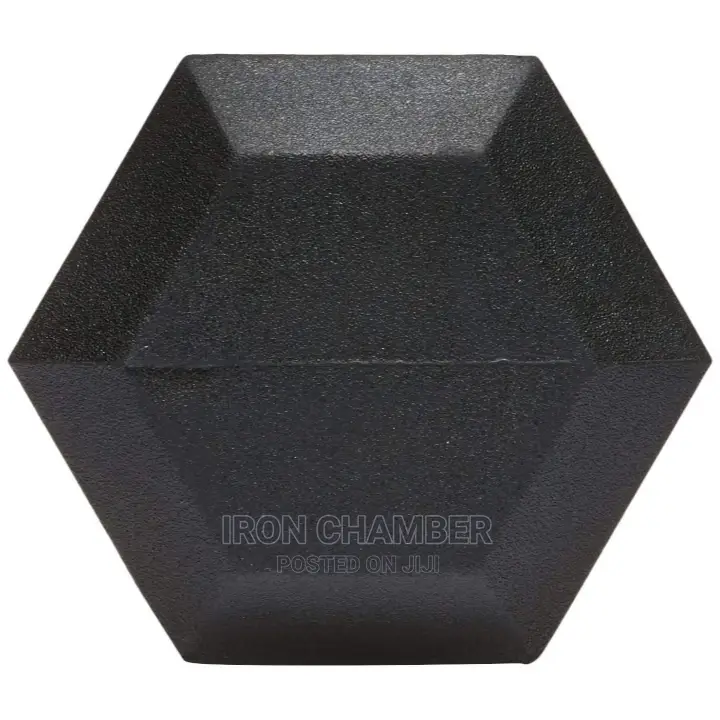 Hex Rubber Dumbbells 2.5kg (Pair)