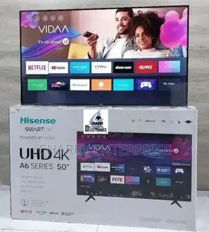 Hisense Smart Uhd Vidaa Frameless A6 Series 50 Inch