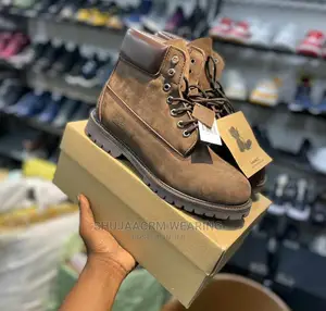 Grey Timberland Boots