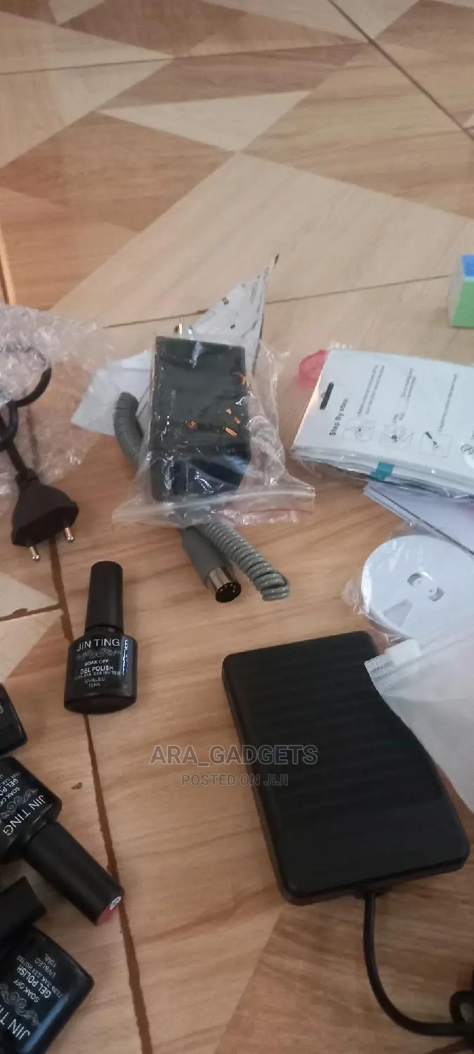 80W Manicure Pedicure Set, Nail Supplies Saloon Tools.