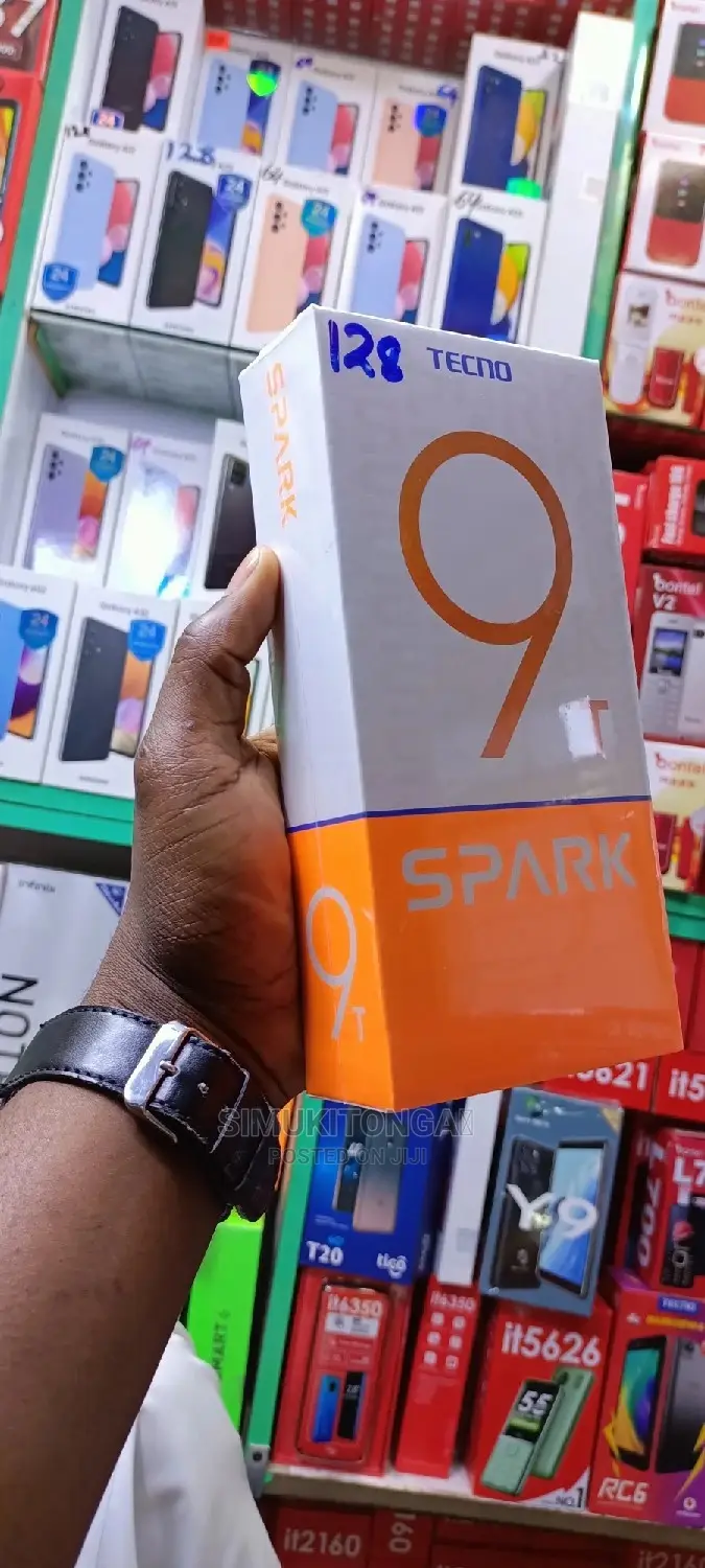 New Tecno Spark 9T 128 GB Black