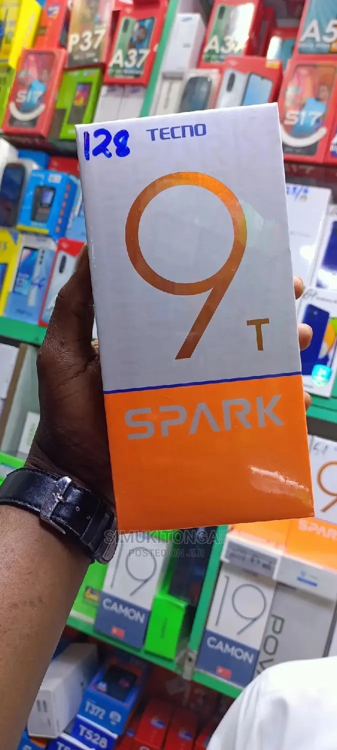 New Tecno Spark 9T 128 GB Black