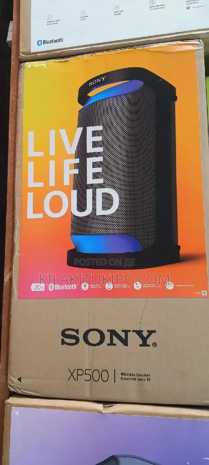 SONY Xp500 Rechargeable Power 80W