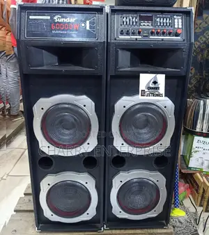 Sundar POWERFUL Speakers Big SOUND Wireless Mic ,60000W
