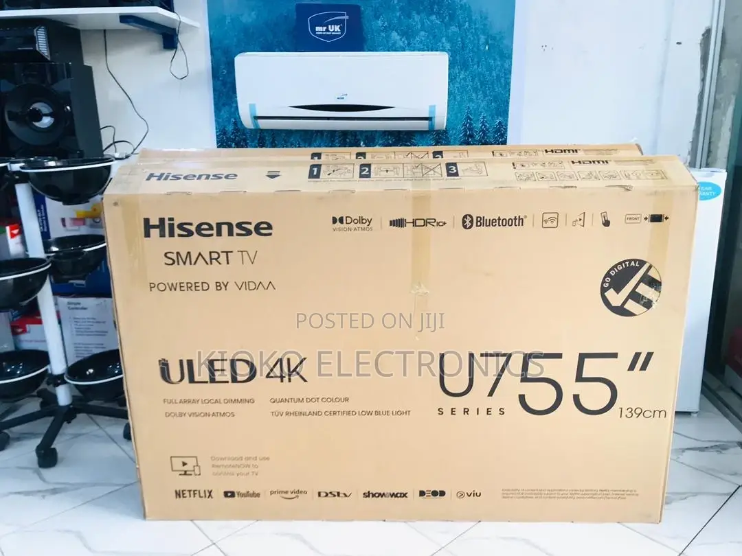 55"Hisense Uled Tv