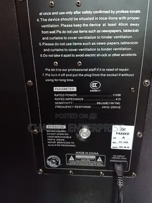 Villiodor Professional Speakers BIG SOUND
