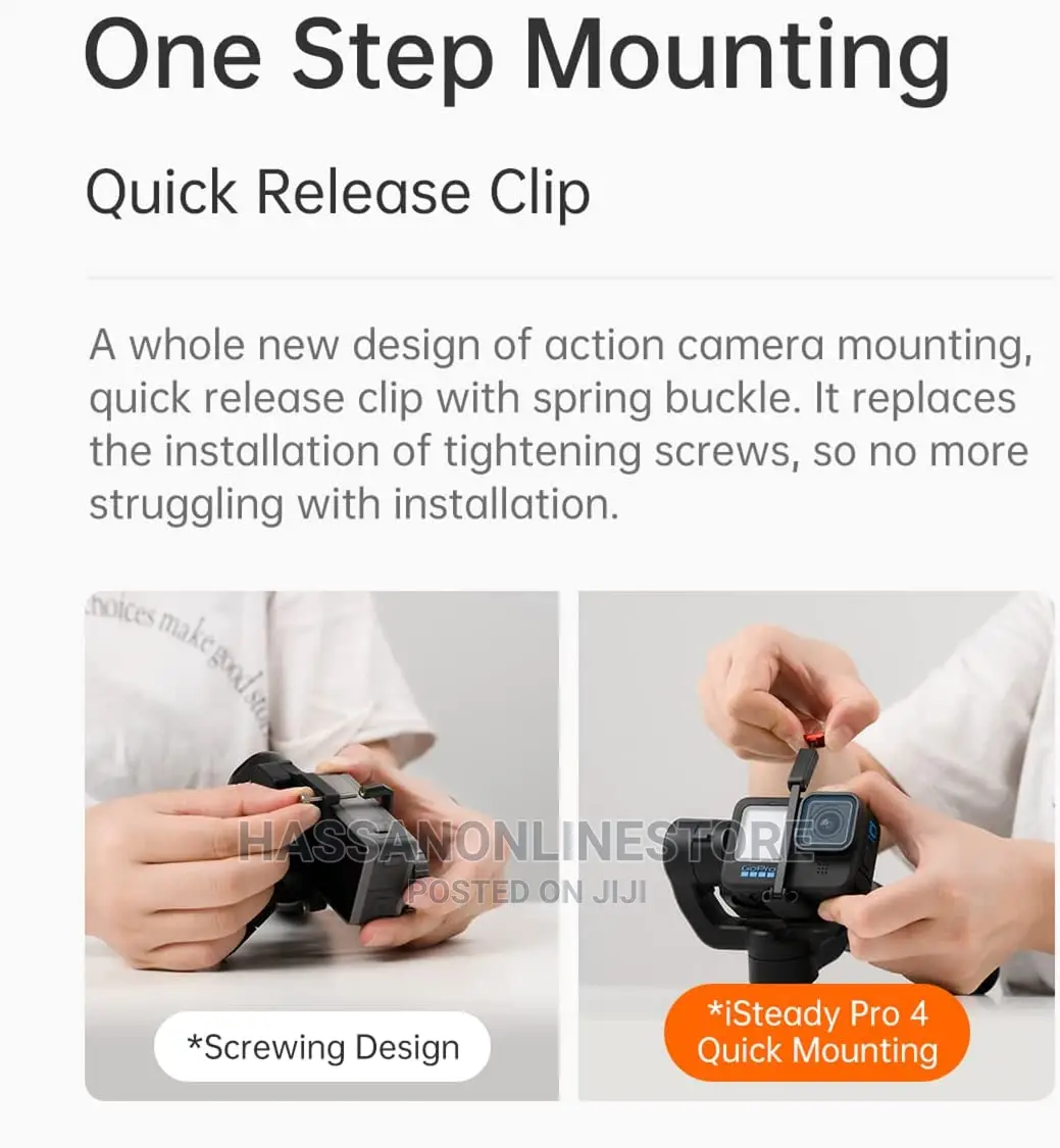 Hohem Isteady Pro 4 Action Camera Gimbal 3-Axis