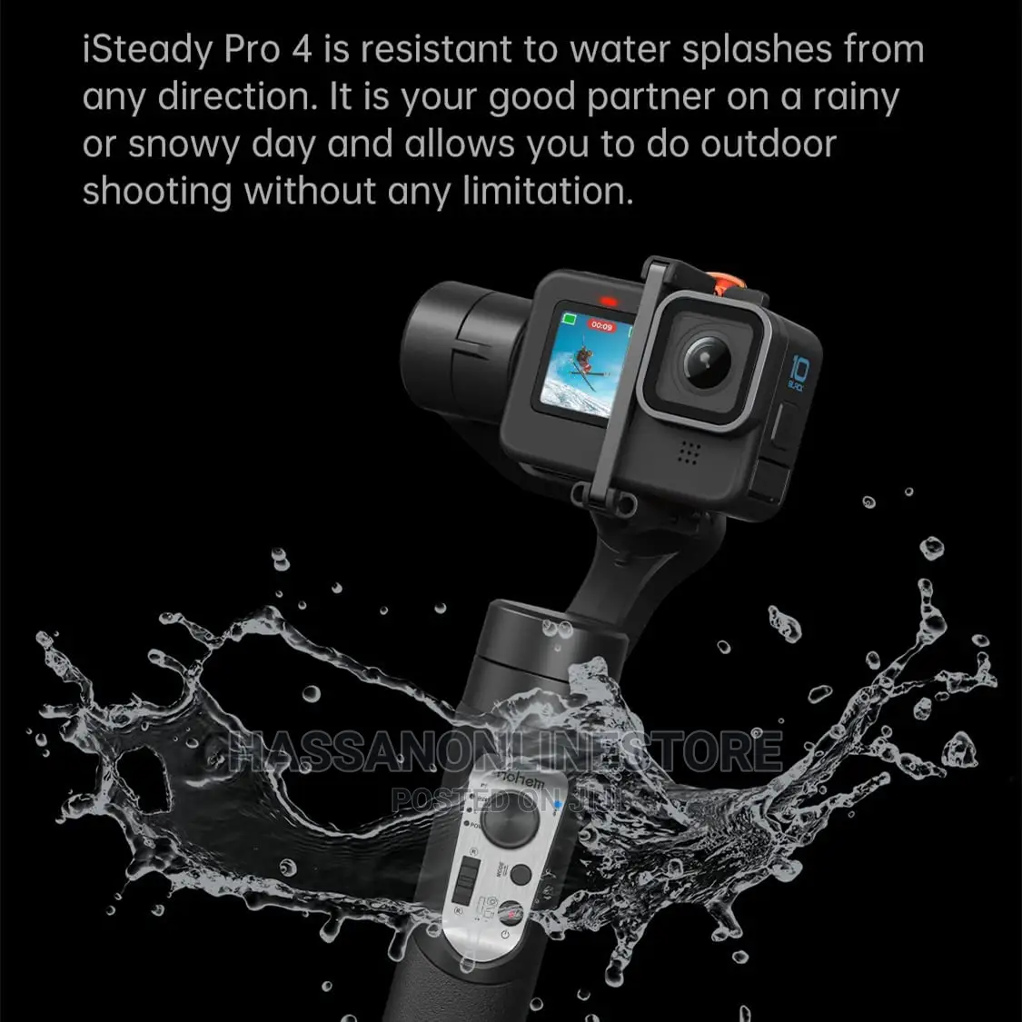 Hohem Isteady Pro 4 Action Camera Gimbal 3-Axis