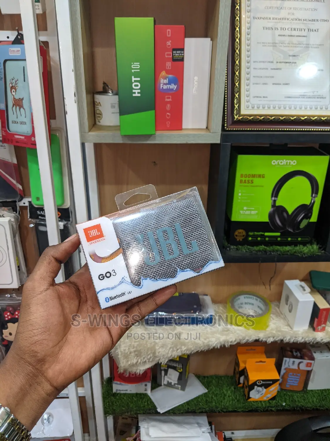 JBL Go3 Bluetooth Speaker