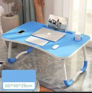 Meza Ya Computer Ya Kukunjika Blue