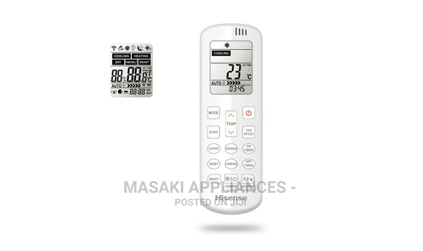 Hisense Split Ac Air Conditioner 22000 Btu Inverter 22tr