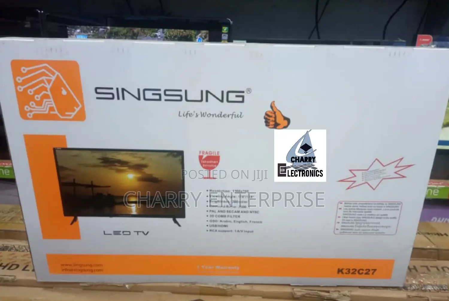 SINGSUNG Tv 32 Inch USB Port HDMI Port