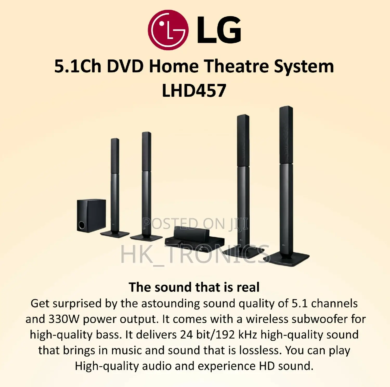 LG Hometheatre System Lhd457