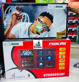 NIKAI Smart Tv With Wi-Fi T2 40 Inch NTV4000SLEDT